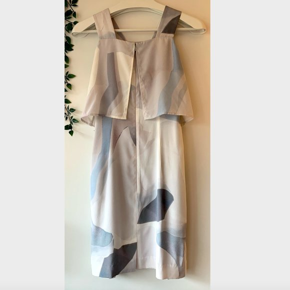 NWT Theory Landale 100% Silk Dress - Picture 4 of 14